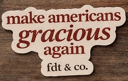 Gracious Stickers